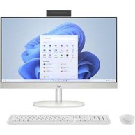 HP AiO računalo 24-cr0312nw / AMD Ryzen 5 7520U, 23.8", 1920×1080, 16GB, 512GB SSD, Windows 11 Home, bijela